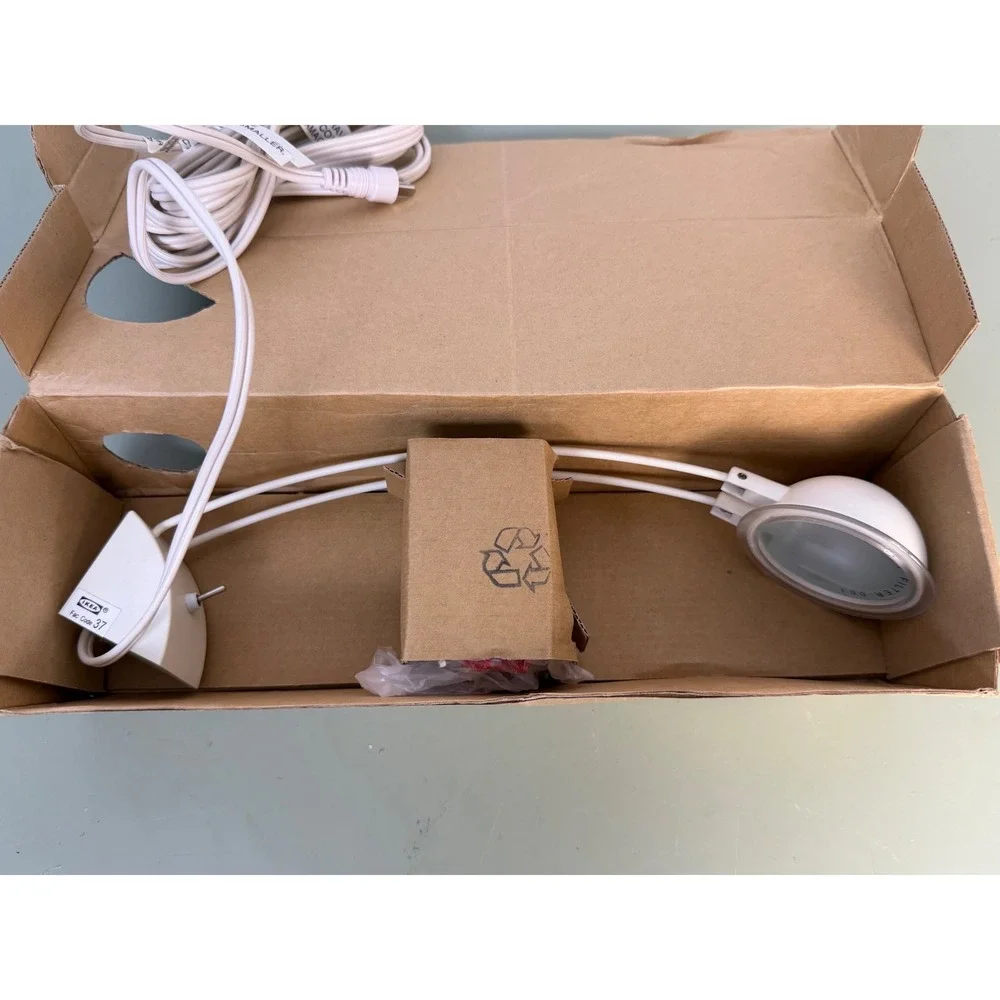 IKEA Gruva Spotlight White Good Vintage 800.213.91 Modern MCM Nordic Lighting